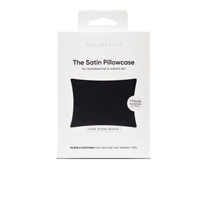 Pillowcase Lava Stone Black - Veganboost